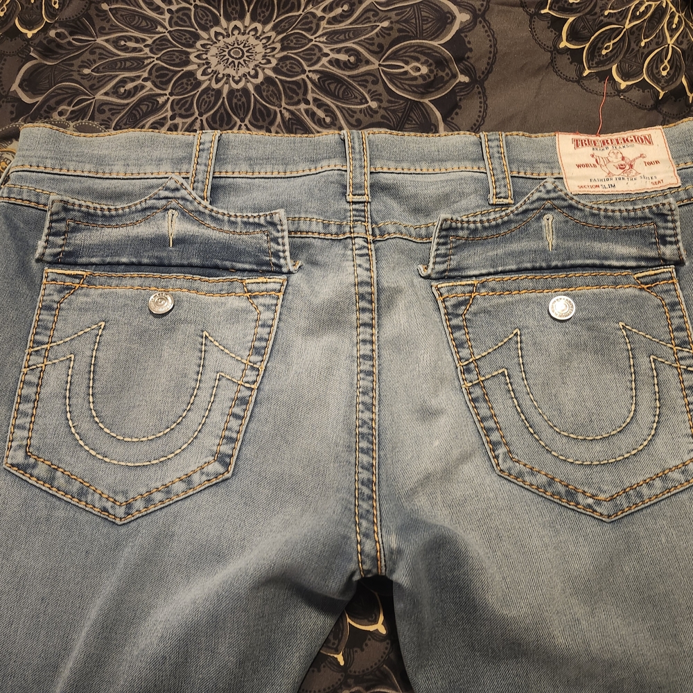 True Religion Blue Jeans